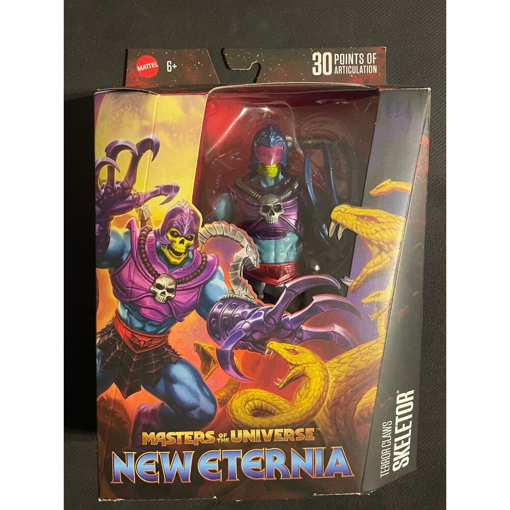 MOTU Masters of The Universe New Eternia TERROR CLAWS SKELETOR Wave 17 Figure